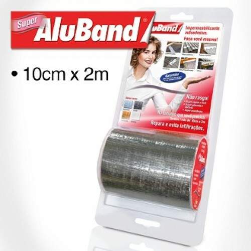 Aluband Alumínio Super 10cmX2m