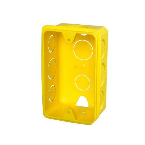 Caixa Para Luz 4x2 Amarelo Krona