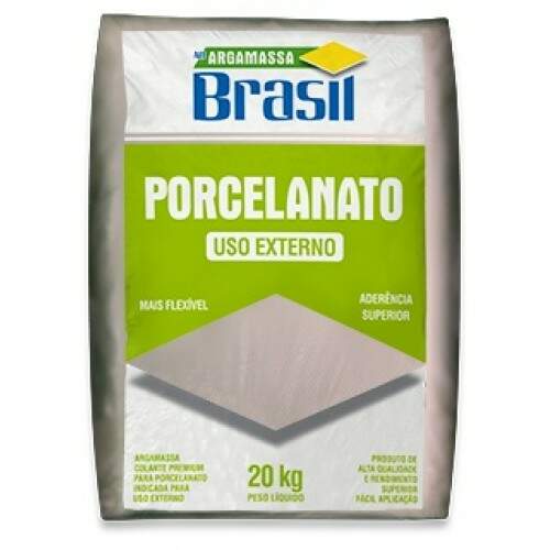 Argamassa Brasil Externa P/ Porcelanato Cinza