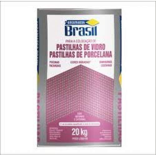 Argamassa Brasil P/ Pastilha Branca 20KG