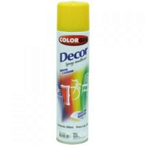Colorgin Decor Spray Amarelo 360ML