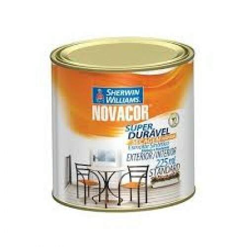 Tinta Esmalte Sintético Brilhante Tabaco 1/4 NOVACOR