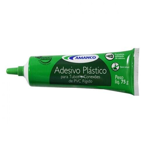 Adesivo Plástico Amanco 75G