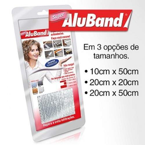 Aluband Alumínio Super 10cmX50cm