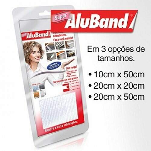 Aluband Branco Super 10cmX50cm