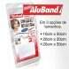 Aluband Branco Super 10cmX50cm