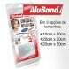 Aluband Cinza Super 20cmX20cm