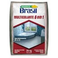 Argamassa Brasil 6x1 Multicolante Cinza 20KG
