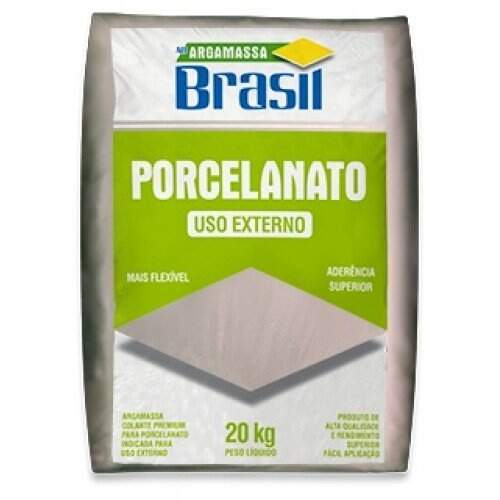 Argamassa Brasil Externa P/ Porcelanato Cinza