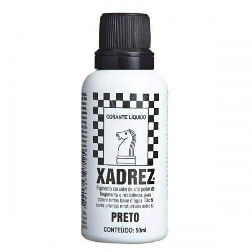 Corante Liquido Xadrez Preto 50ml