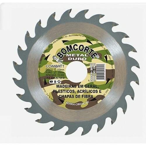 Disco Bom Corte Serra Circular 40 Dentes 180mm