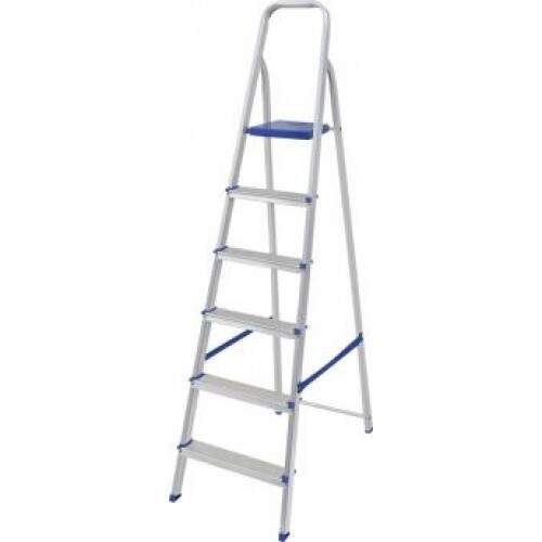 Escada de Alumínio MOR 6 Degraus