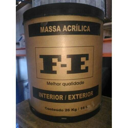 Massa F.E Acrílica (Barrica) 26KG