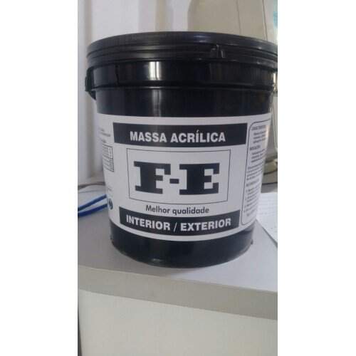 Massa F.E Acrílica (Galao) 3.6L