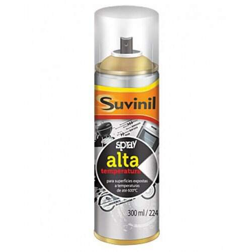 Spray Multiuso Alta Temperatura Preto 300ML SUVINIL