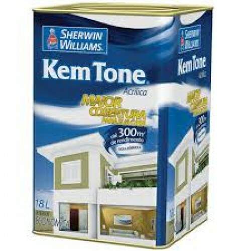 Tinta Kem Tone Acrílica Amarelo Canário Fosco 18L