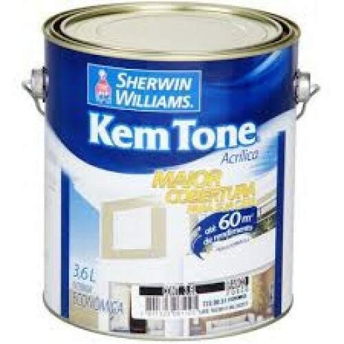 Tinta Kem Tone Acrílica Amarelo Canário Fosco 3,6L