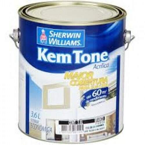 Tinta Kem Tone Acrílica Bianco Sereno Fosco 3,6L