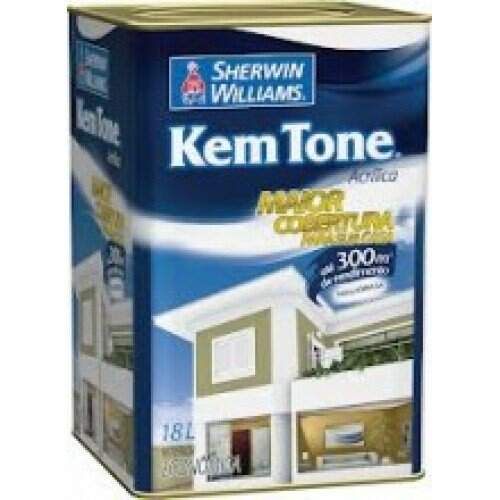 Tinta Kem Tone Acrilica Preto Fosco 18L