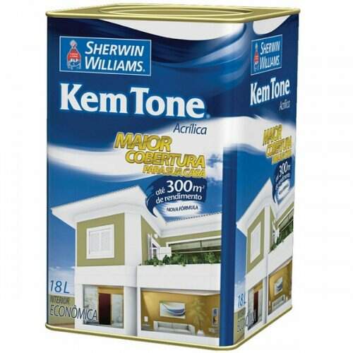 Tinta Kem Tone Acrílica Vanilla Fosco 18L