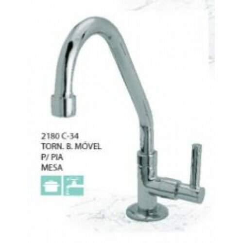 Torneira Movel Mesa 2180 C-34 Balli