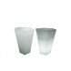 Vaso Cachepot Luminoso Sextavado Pequeno 0,49x029