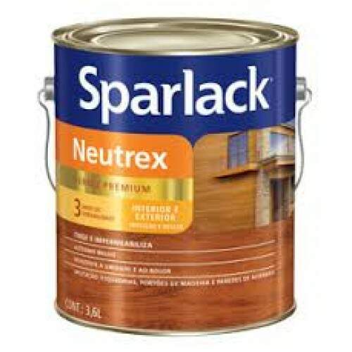 Verniz Sparlack 3,6L Neutrex Castanho Avermelhado