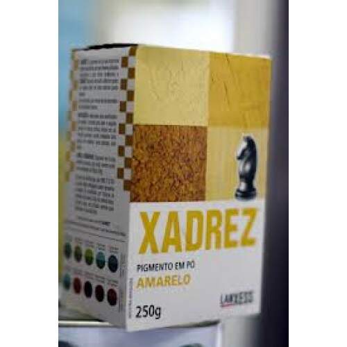 Xadrez Pigmento em Pó Amarelo 250g.