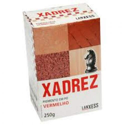 Xadrez Pigmento em Pó Vermelho 250g.